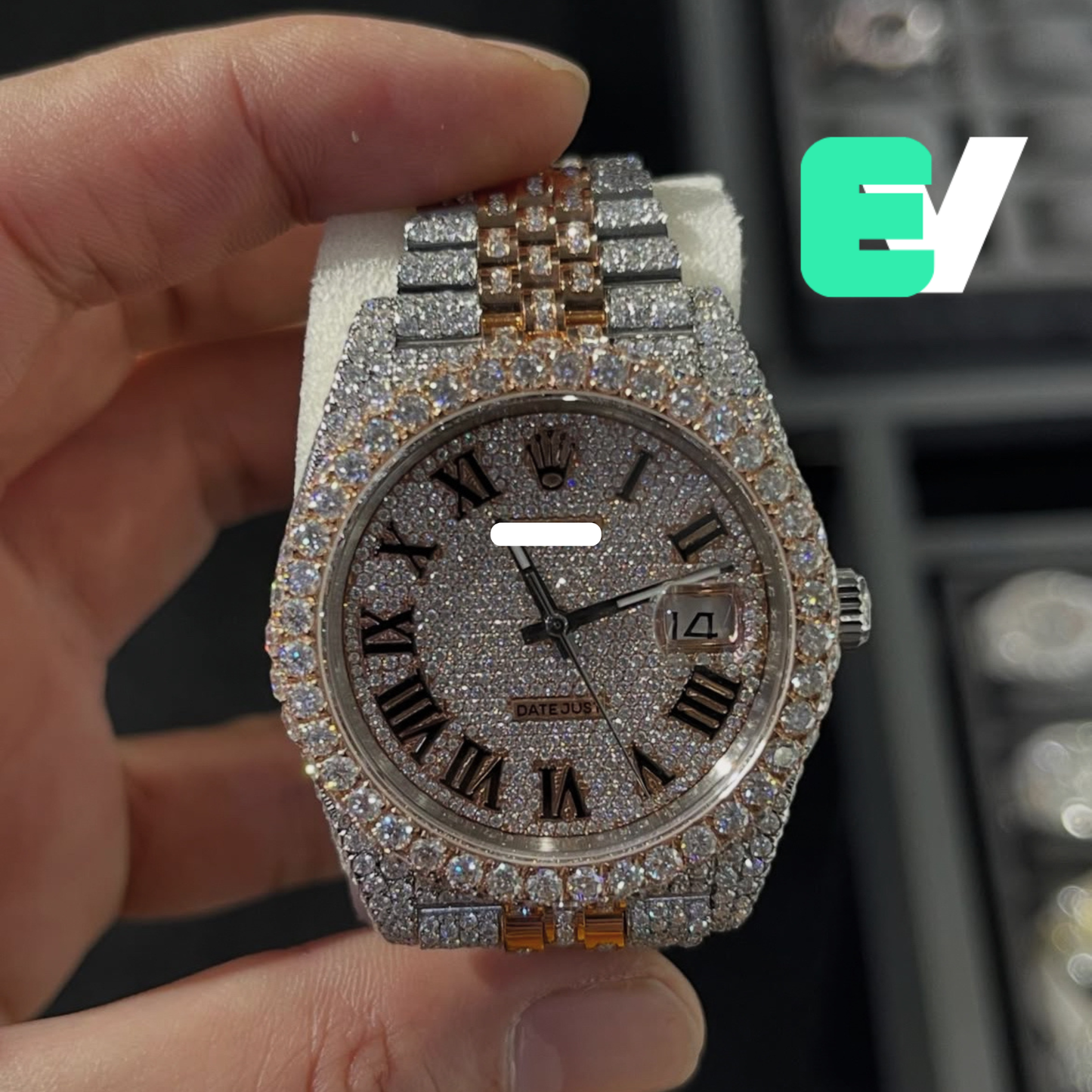 VVS Moissanite Watch