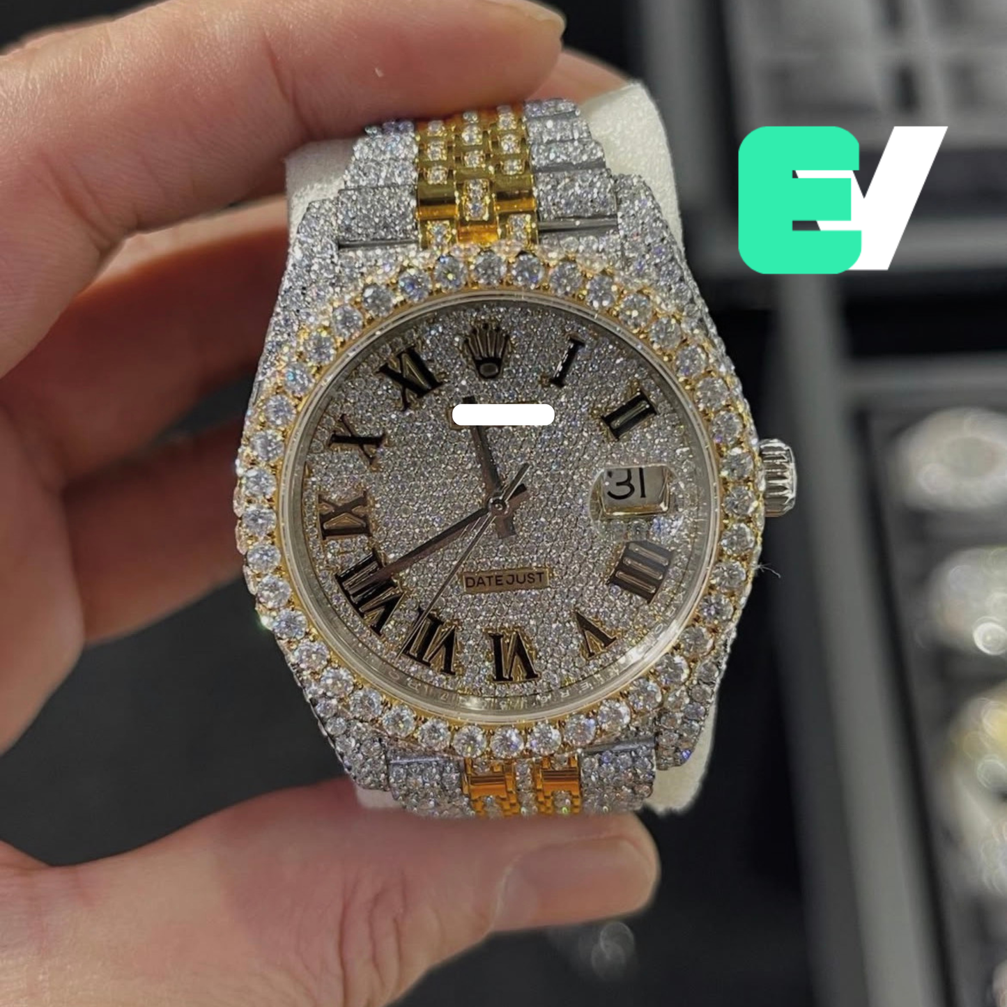 VVS Moissanite Watch